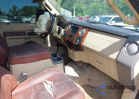 2010 Ford F-250 King Ranch from USA, damaged, VIN 1FTSW2BR0AEA90740